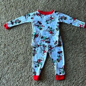 Mickey and Minnie PJ set